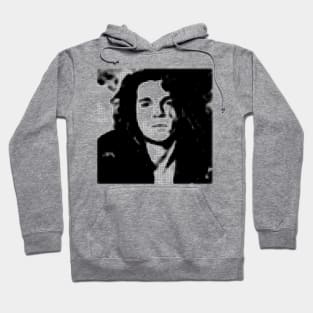 Michael Hutchence / Minimalist Graphic Artwork Design Hoodie